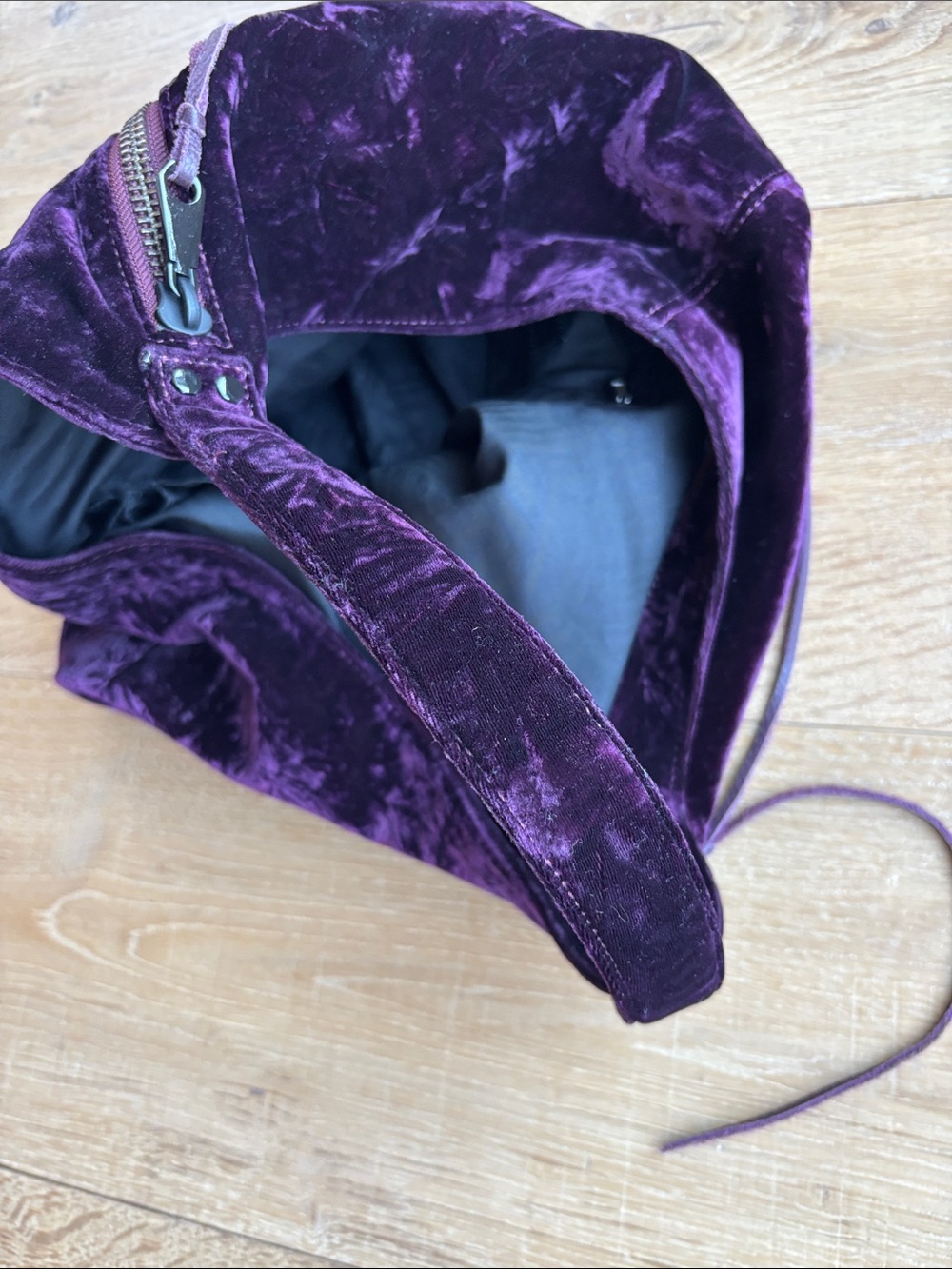 Bryan Double Zip Hobo - Picture 5 of 6